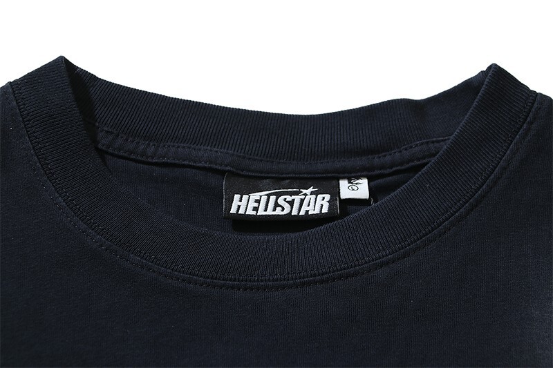Hell Studios star Retro Wash Black Trendy Men&rsquo;s Women&rsquo;s Short sleeved T-shirt