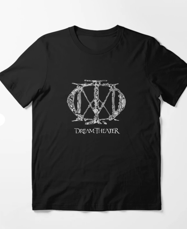 Dream Theater Logo T-Shirt Gildan 5000 Progressive Metal Band Graphic Tee Unisex