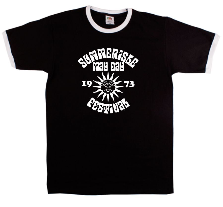 The Wicker Man Ringer T-Shirt – &lsquo;Summerisle May Day Festival 1973&rsquo;, Various Cols