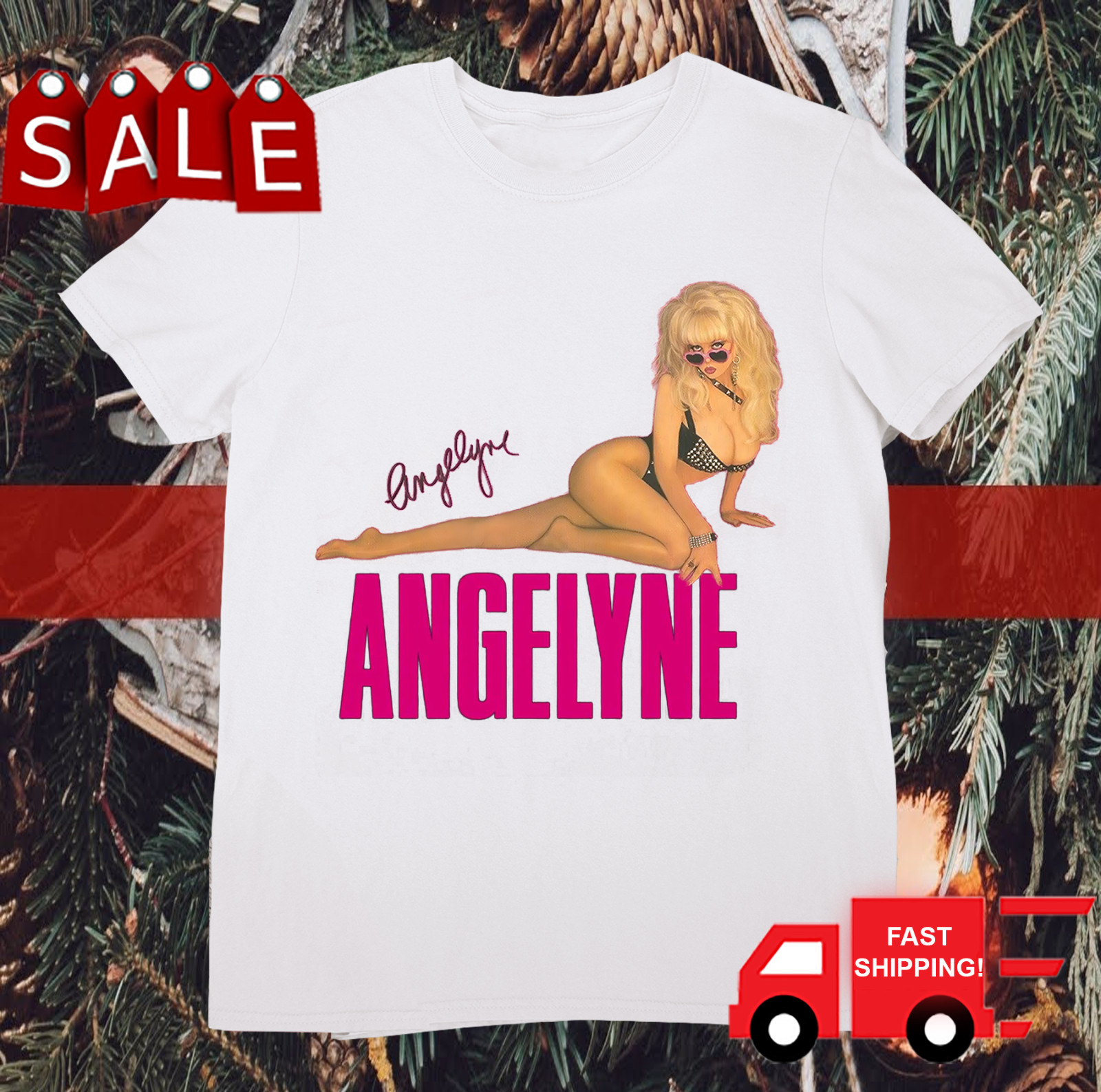 Angelyne Signature Love Summer Hot Shirt Classic White Unisex S-5XL 1H0604