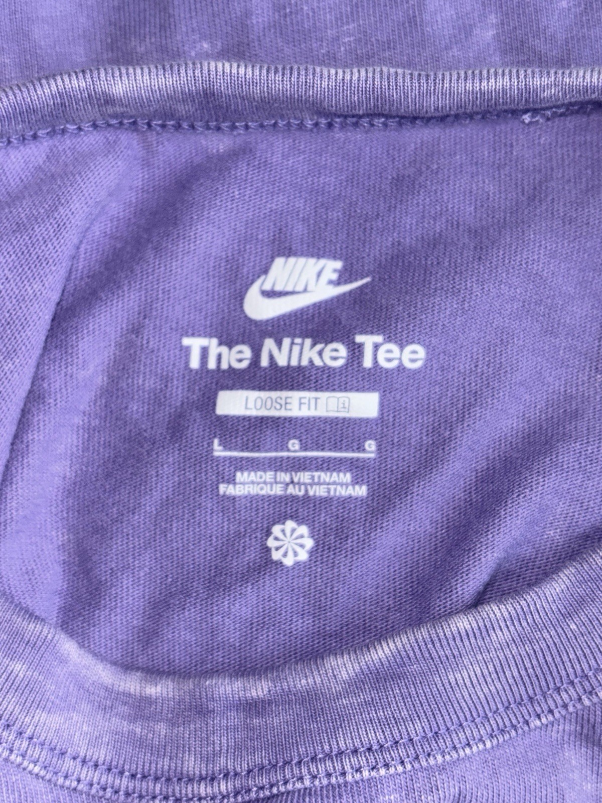 Nike Sportswear Max90 Acid Wash Pocket T-Shirt Dusty Amethyst Purple Men&rsquo;s Large