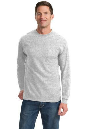 PC61LSP Port & Company – Long Sleeve Essential Pocket Tee