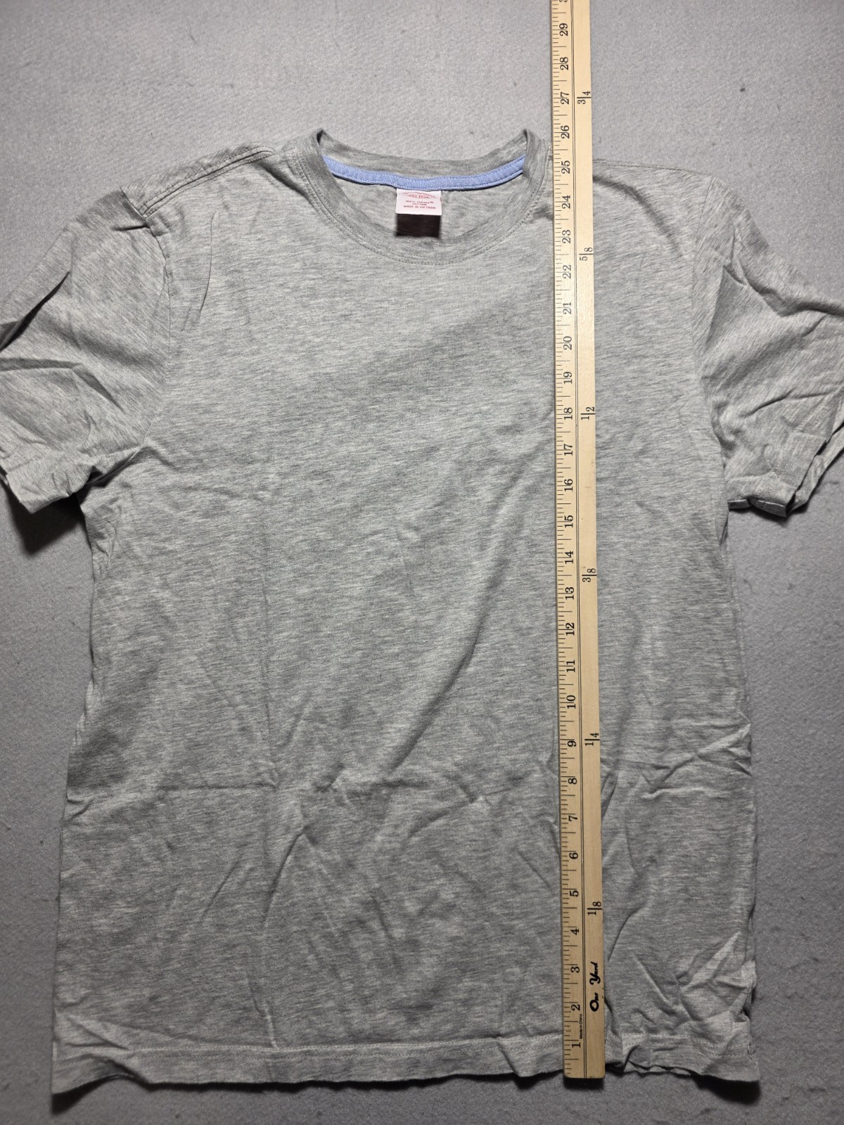 Brooks Brothers Men Medium Gray Supima Cotton Embroidered Golden Fleece T-Shirt