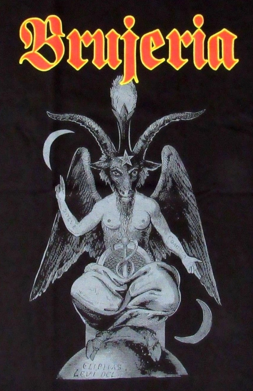 FREE SAME DAY SHIPPING Brand New BRUJERIA BAPHOMET DEVIL Shirt MEDIUM