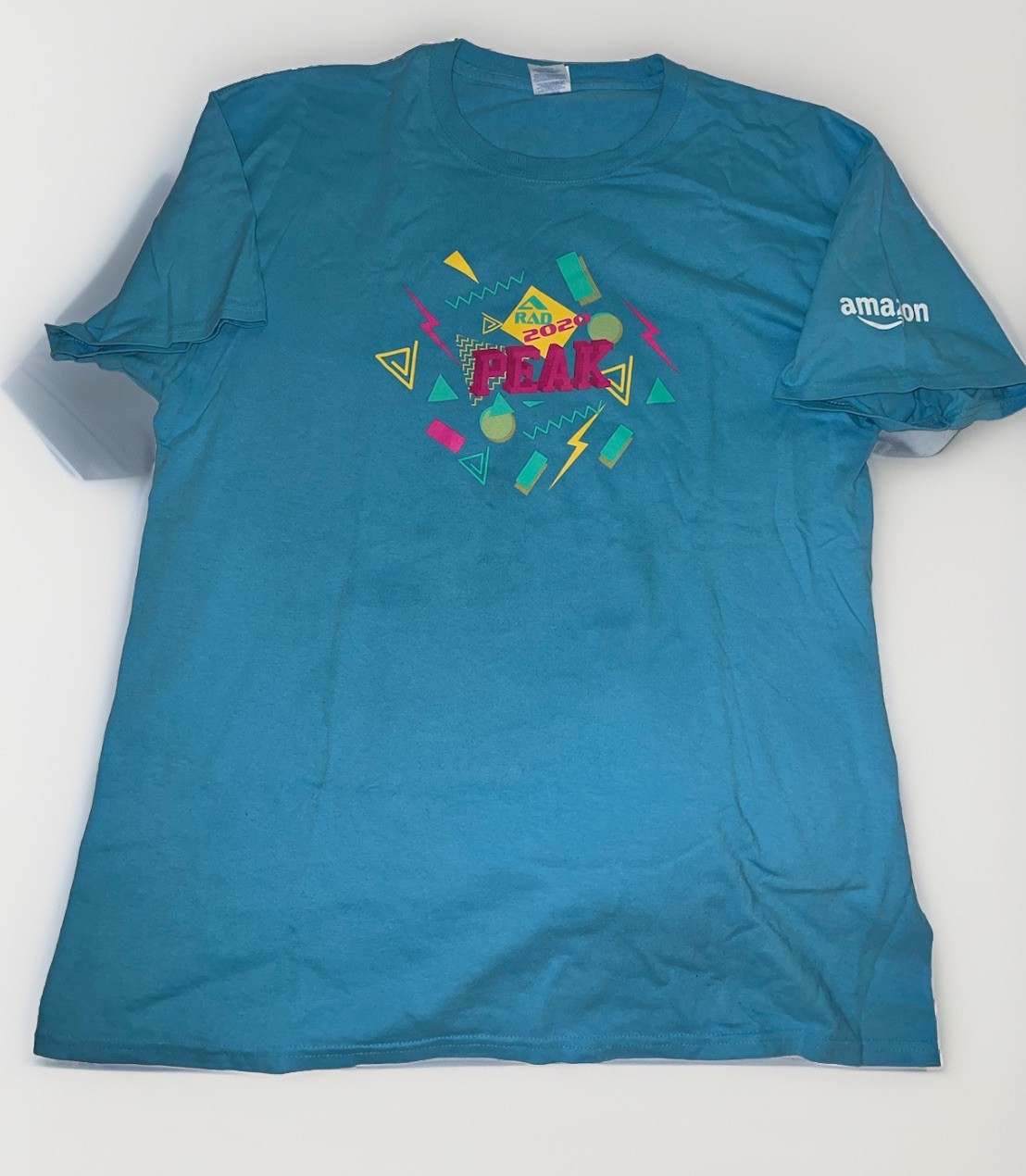 Amazon Peak 2020 T-Shirt Covid Employee Swag Size XL