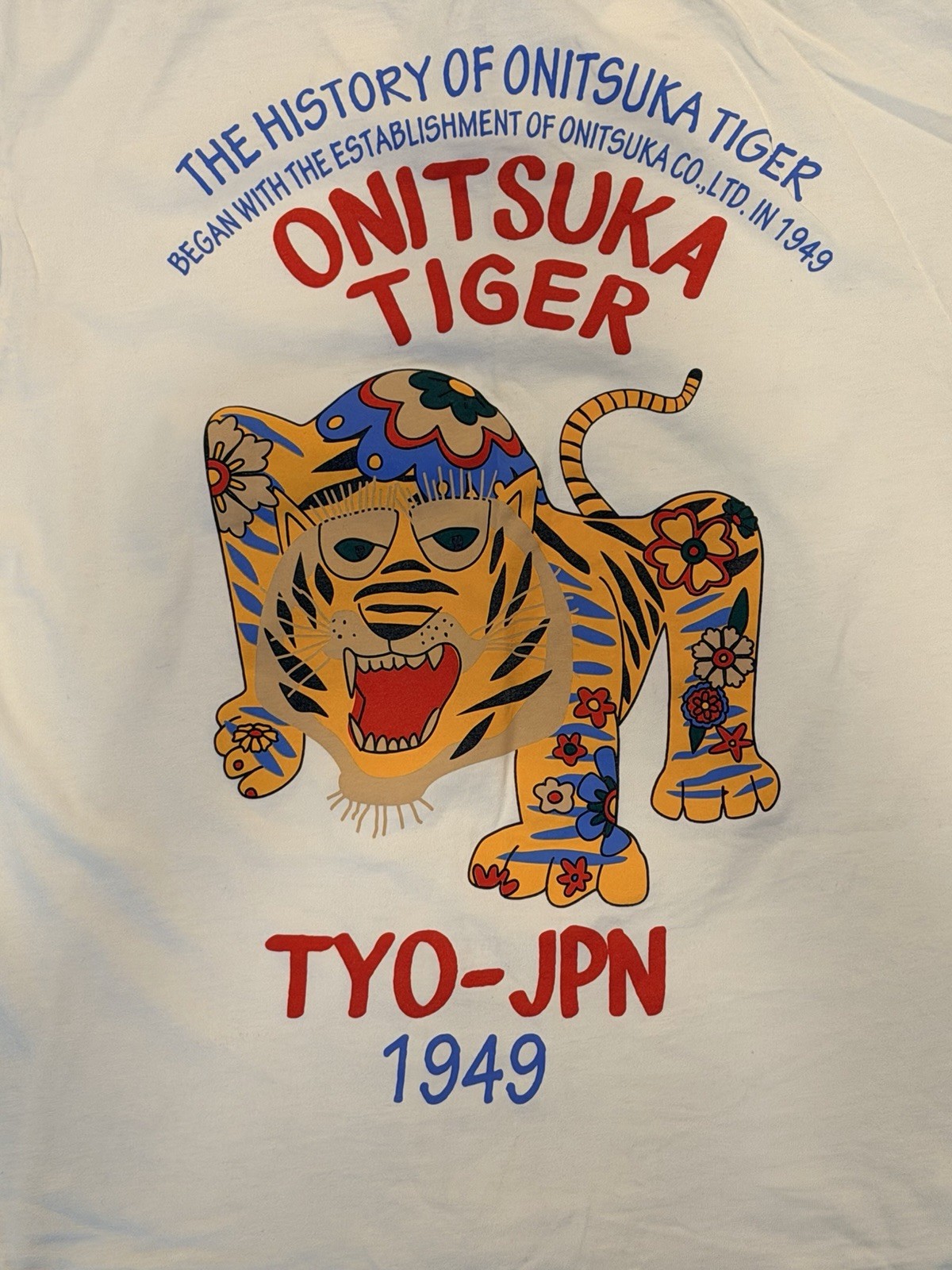 Onitsuka Tiger Oversized Graphic T-Shirt Unisex Lifestyle Tee Top 2183B561-400
