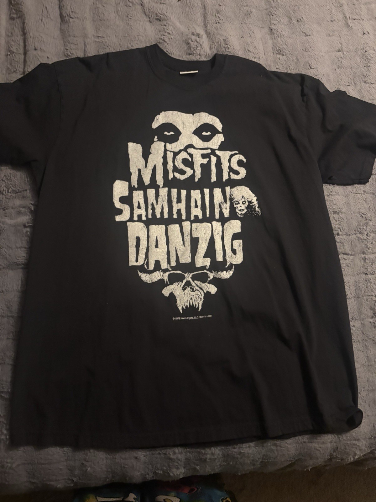 Misfits Danzig Samhain Shirt 2XL Tour Concert Rock Punk Fiend Club