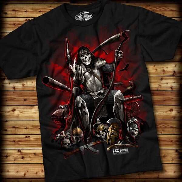 7.62 design screen printed shirt – War Lord