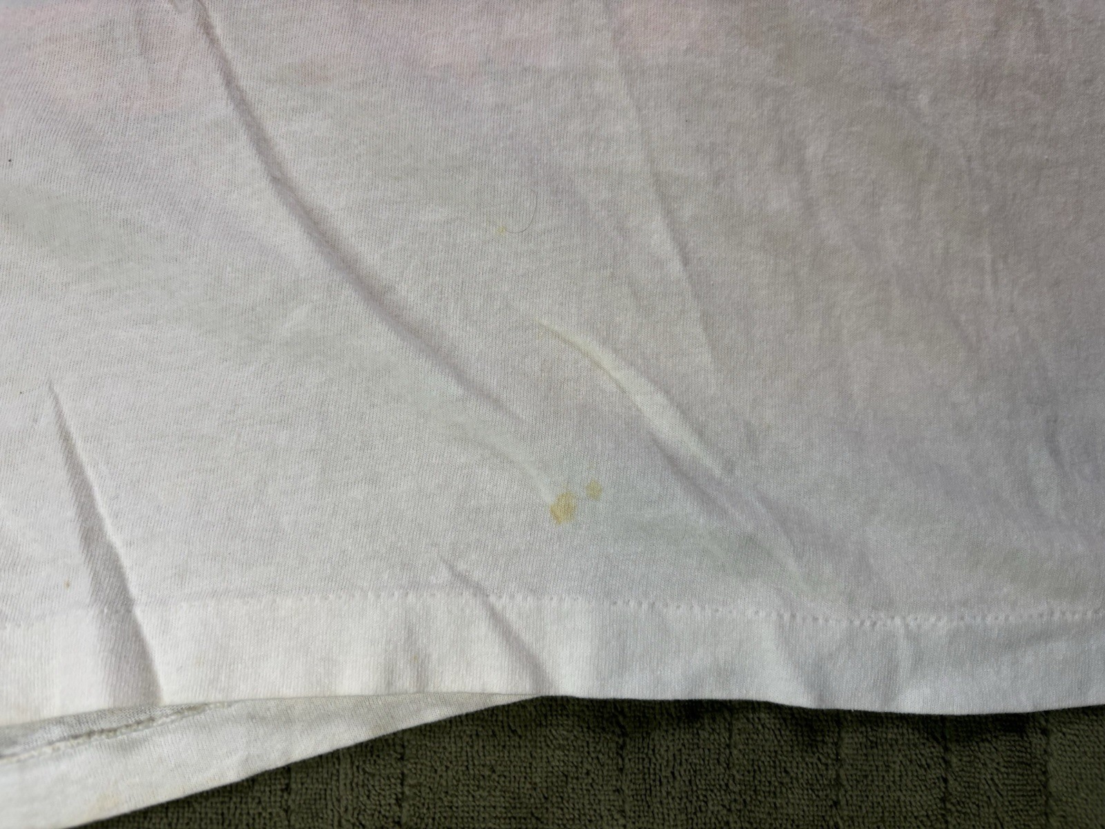 Vintage Mickey Mouse Sleep Shirt White One Size Hawaii Wave Zone Sherry 90s USA