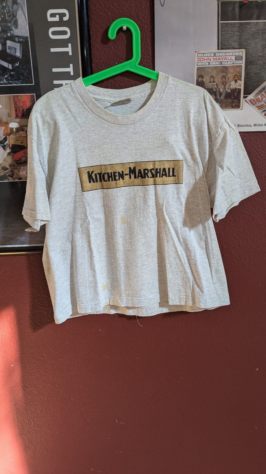 Custom-made &rsquo;90s Vintage Kitchen-Marshall ( Marshall amplifier) t-shirt