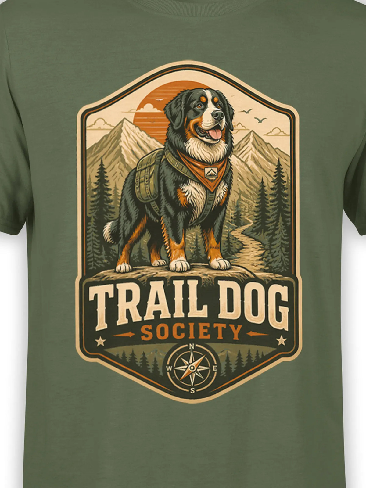 Trail Dog Society Dog T-Shirt | Unisex