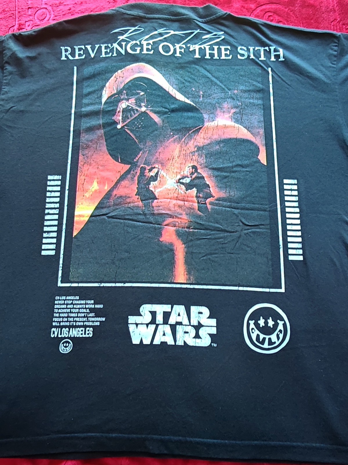 CVLA x Star Wars Revenge Of The Sith Mens Black, XL