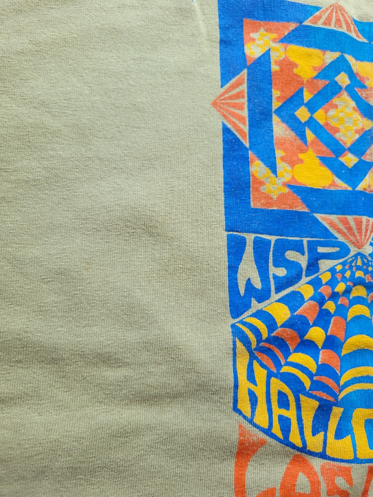 Widespread Panic T-shirt, Halloween Las Vegas 2005, Light Brown Med/Large