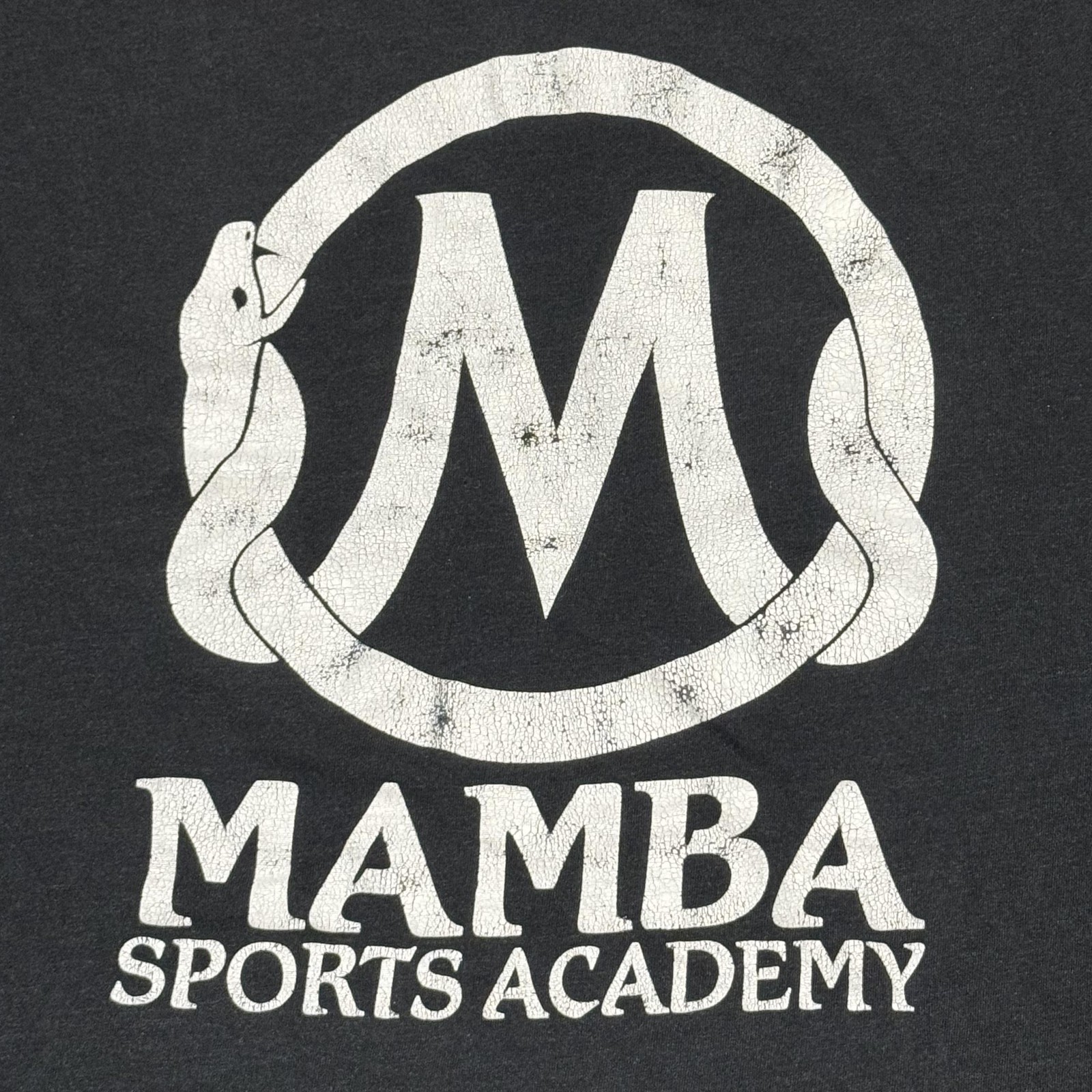 Mamba Sports Academy Shirt Mens XL Black Graphic Basketball Tee Logo