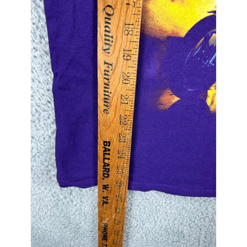 The Prince Estate Shirt Adult Medium M Purple Rain Tee Short Sleeve Cotton Mens