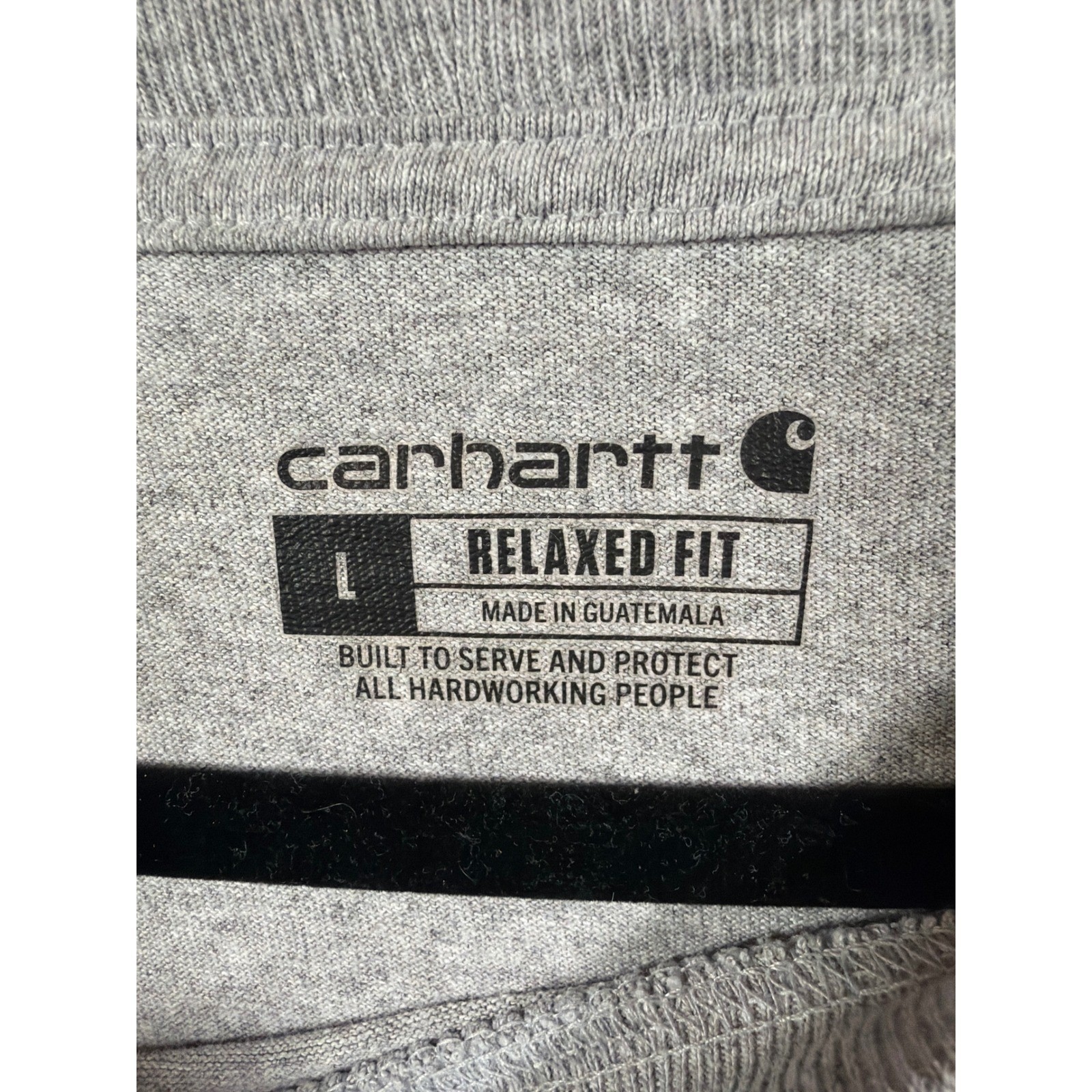 Carhartt Pocket T-Shirt BUNDLE Mens M/L Gray(K87)/Hi Visibility(TK3296) Workwear