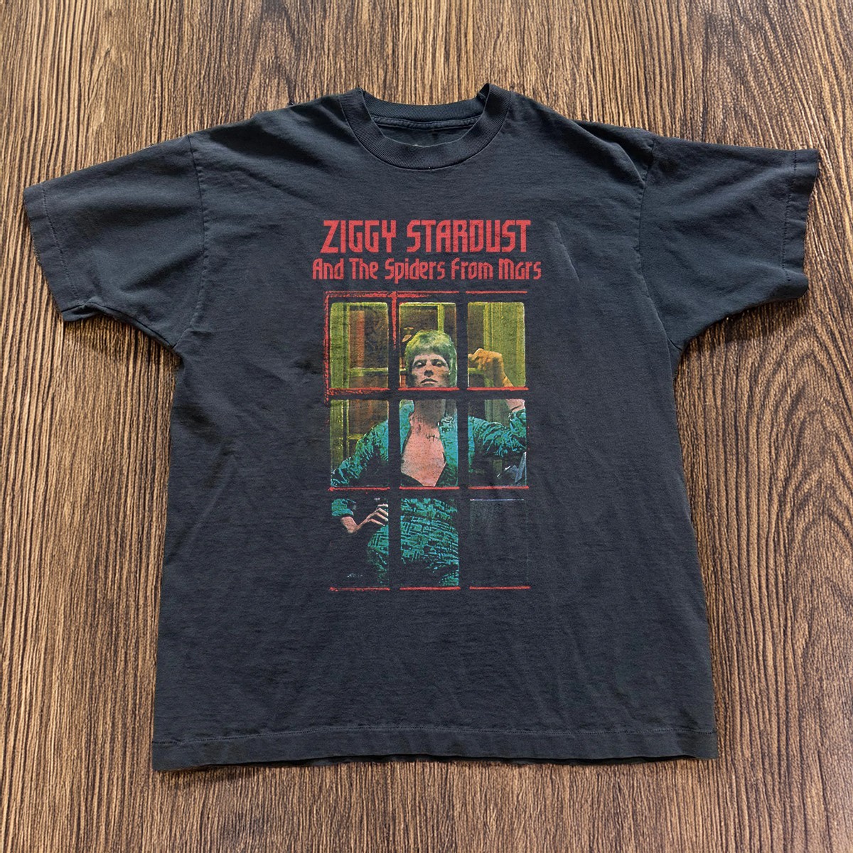 David Bowie Stardust Unisex Black T-shirt Size S-5XL