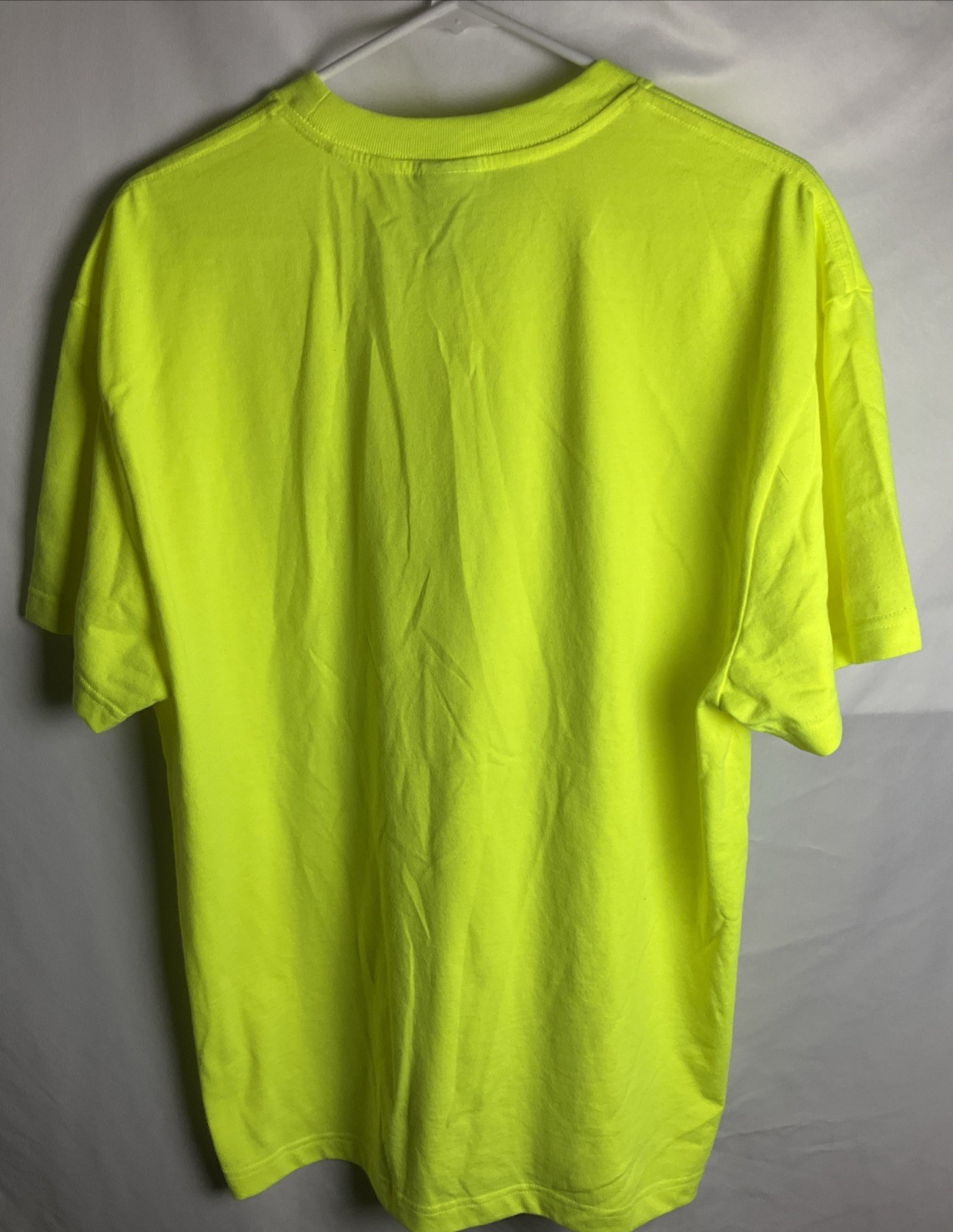 Harley Davidson Men’s Size Large Safety Yellow Short Sleeve T-Shirt Riding Hrg