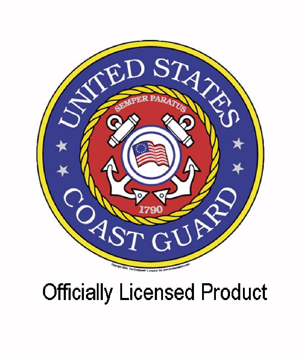 U.S. Coast Guard Vintage Emblem Short Sleeve T-Shirt NEW Fast Free Ship
