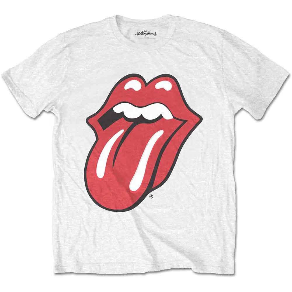 The Rolling Stones Classic Tongue T-Shirt White New