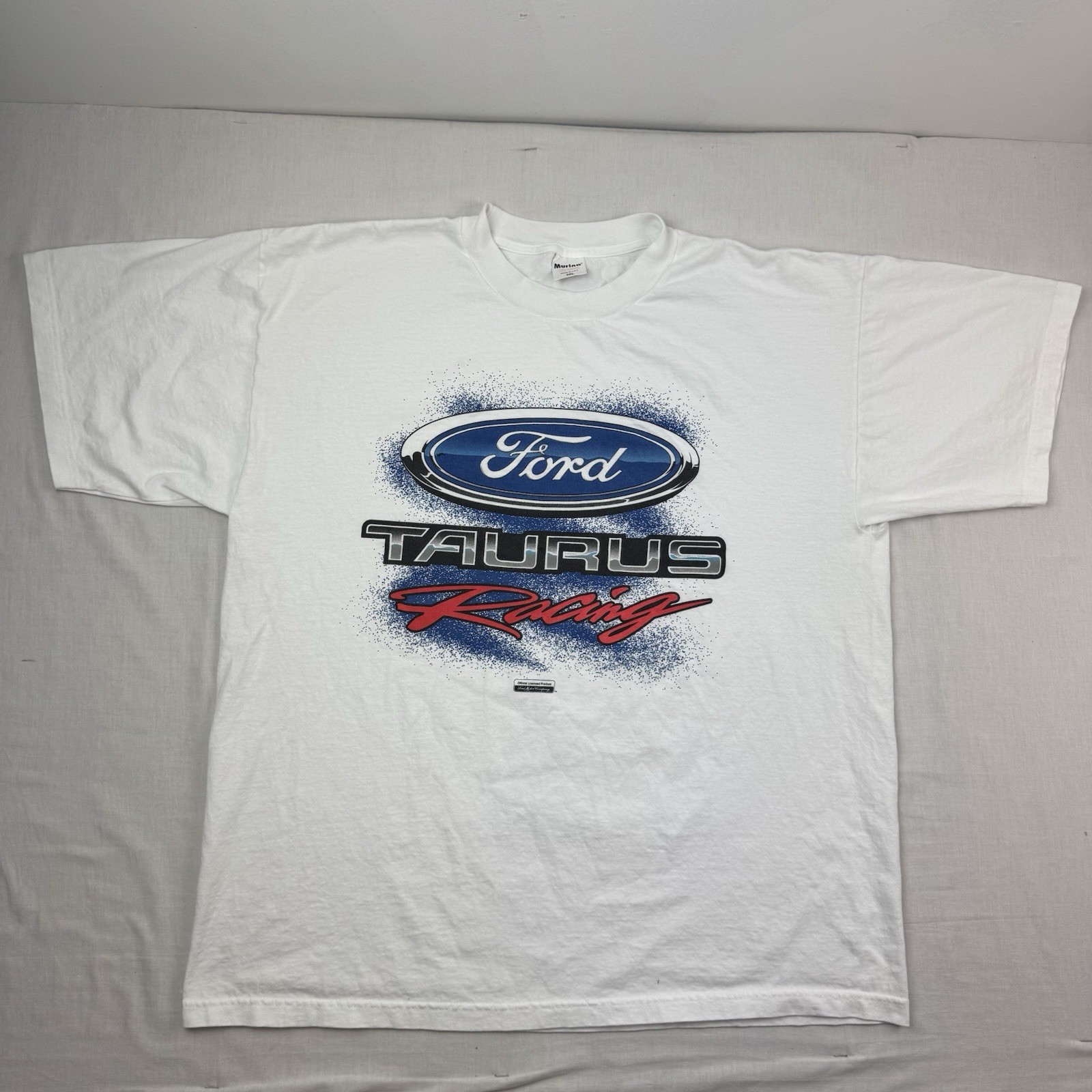 Vintage Ford Taurus Racing T Shirt Adult 2XL Cars Sports Big Graphic 90s USA