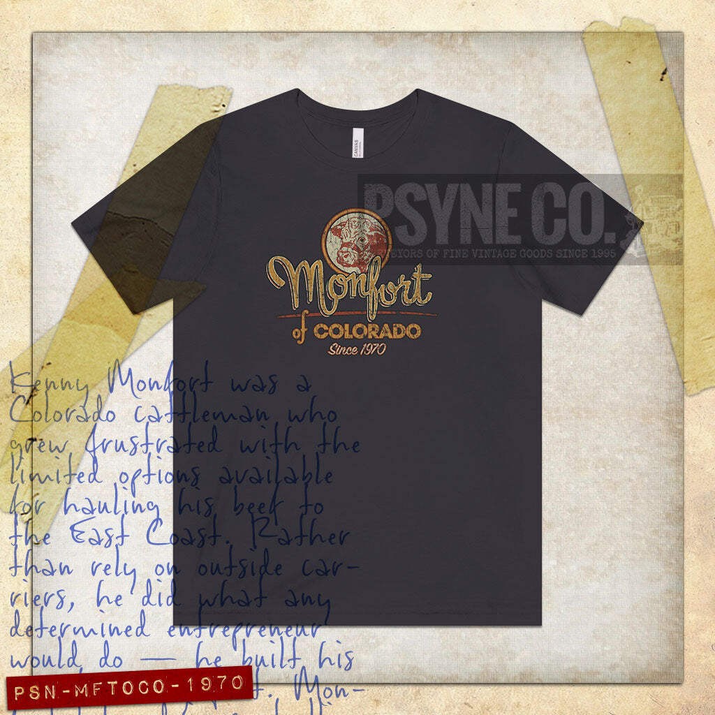 Monfort of Colorado Trucking 1970 Vintage Men&rsquo;s T-Shirt