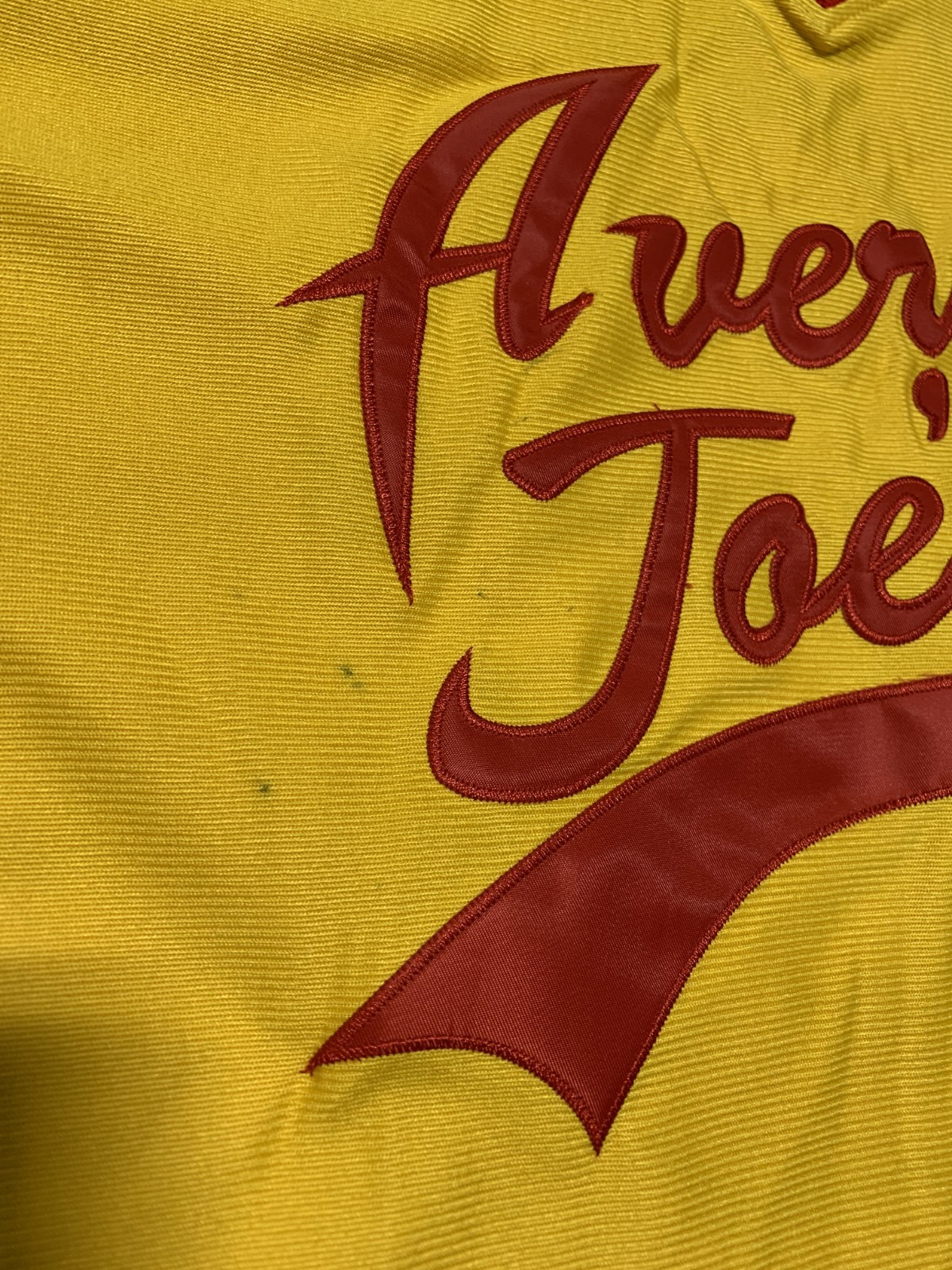 Vintage Headgear Classics Authentic Sewn Average Joes Peter La Fleur Jersey XL
