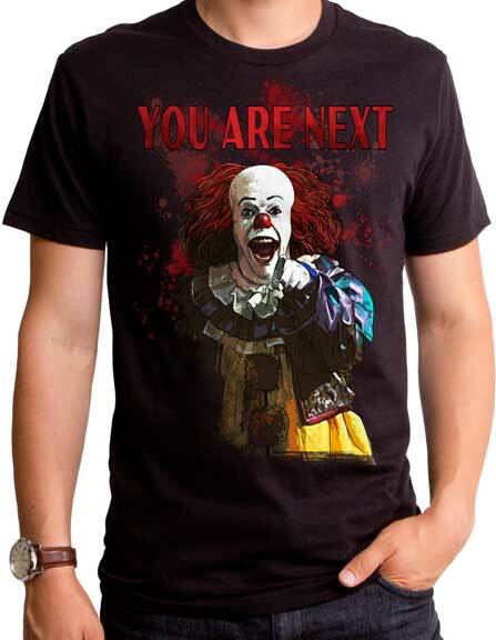 STEPHEN KINGS IT 1990 You Are Next T SHIRT S-2XL New Goodie Two Sleeves Merch