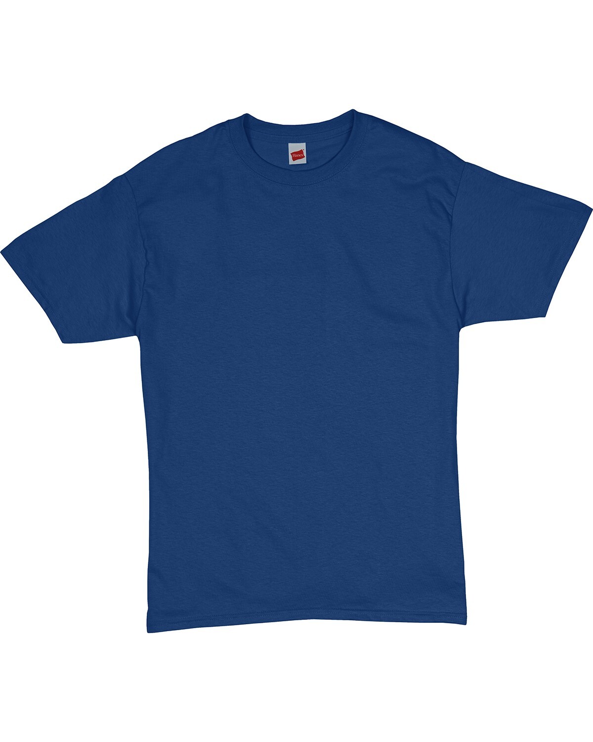 4 Pack Hanes 5280 Royal Mens Short Sleeve ComfortSoft Cotton T-Shirt XL
