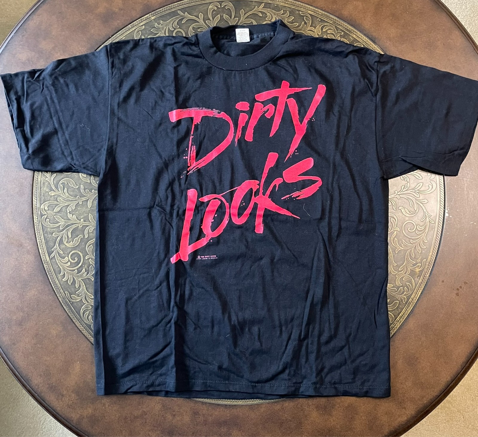 Vintage Dirty Looks 1989 Turn Of The Screw Tour, Who&rsquo;s Screwing You? XL T-Shirt