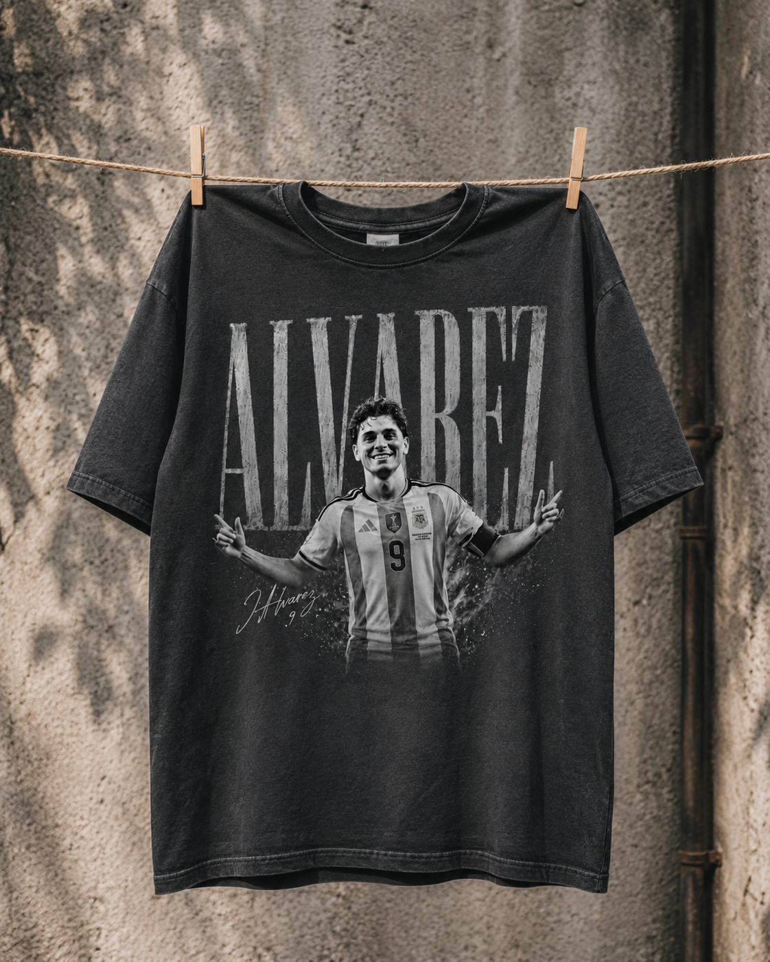 Julian Alvarez Shirt, Vintage Football Fan T Shirt, World cup 2026 Graphic Tee