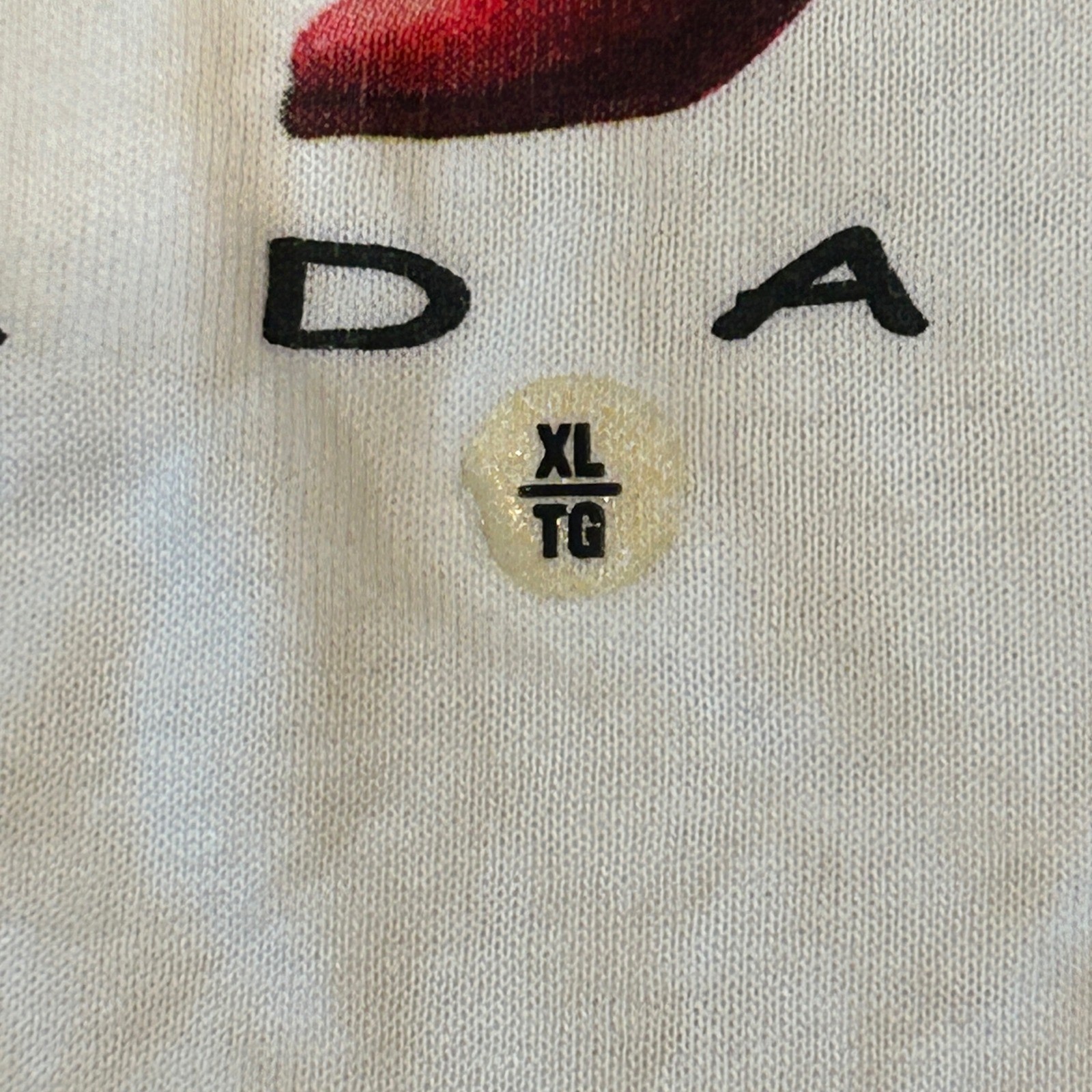 Calgary Canada Shirt Men XL White Fruit of the Loom Heavy Cotton Cartoon Cowboys