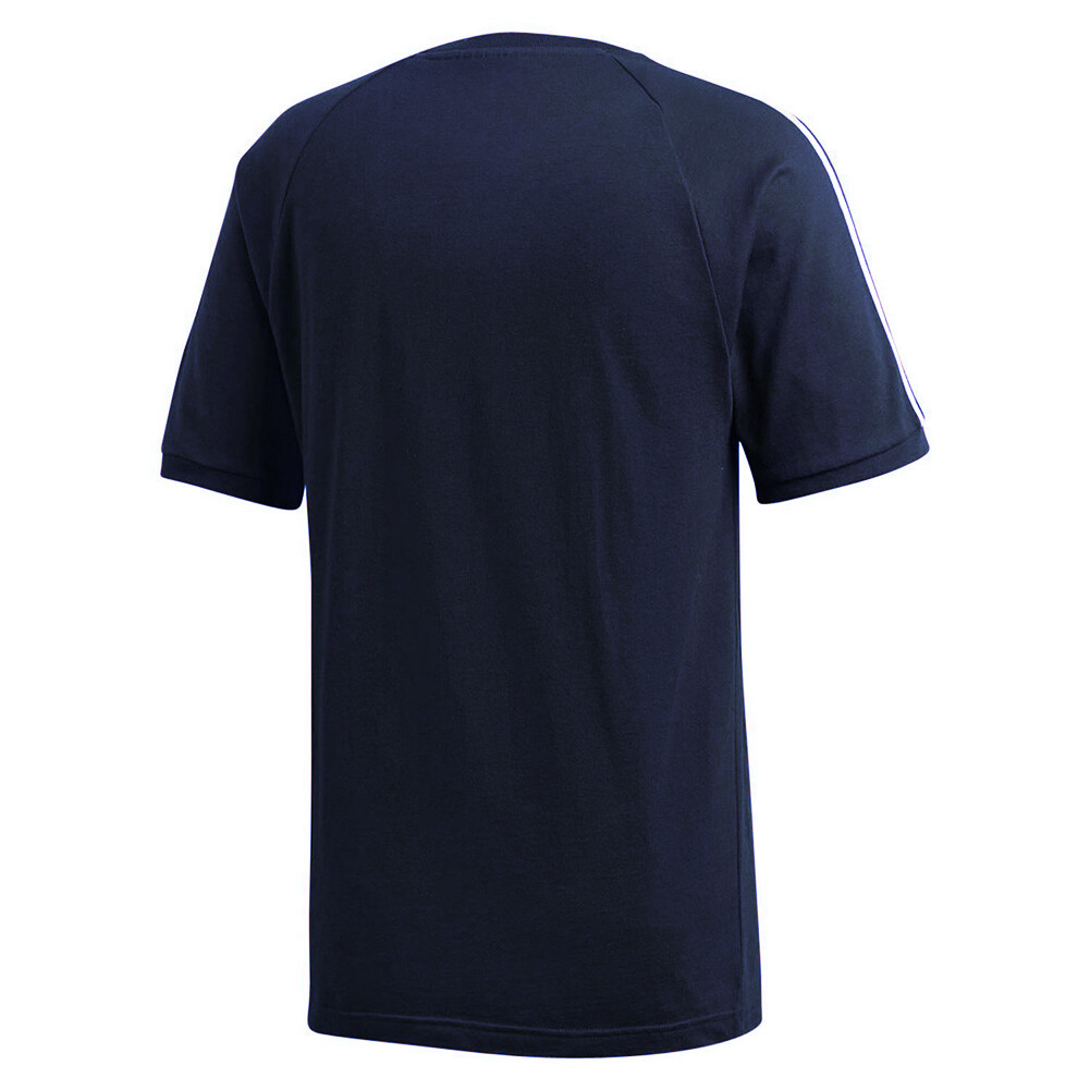 Adidas Men&rsquo;s Original Embroidered Trefoil 3 Stripe California T-Shirt