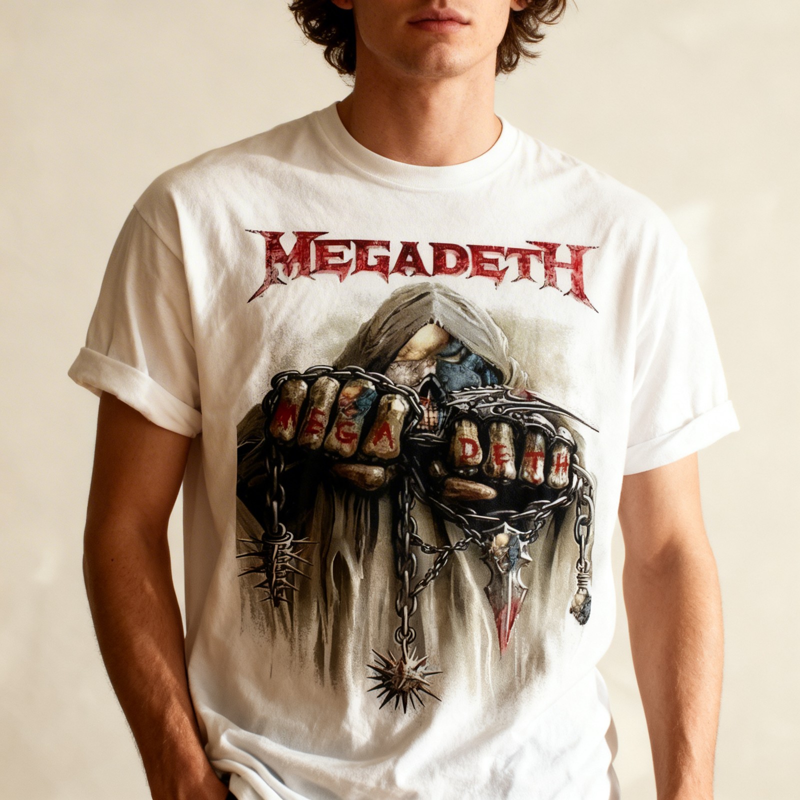 Rare Megadeth Band Cotton Unisex S-5XL