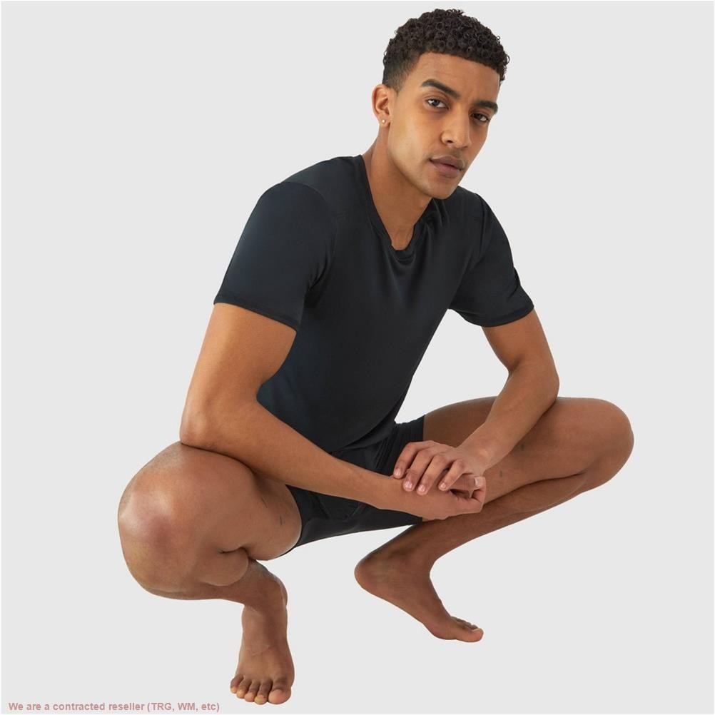 Hanes Premium Men&rsquo;s 2pk Move Crew Neck T-Shirt X-Temp – Black L *SEE DEAL!!!*