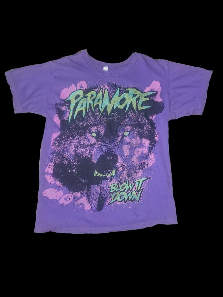 Paramore Blow It Down T-Shirt Purple Short Sleeve tee S-2345XL NH28259