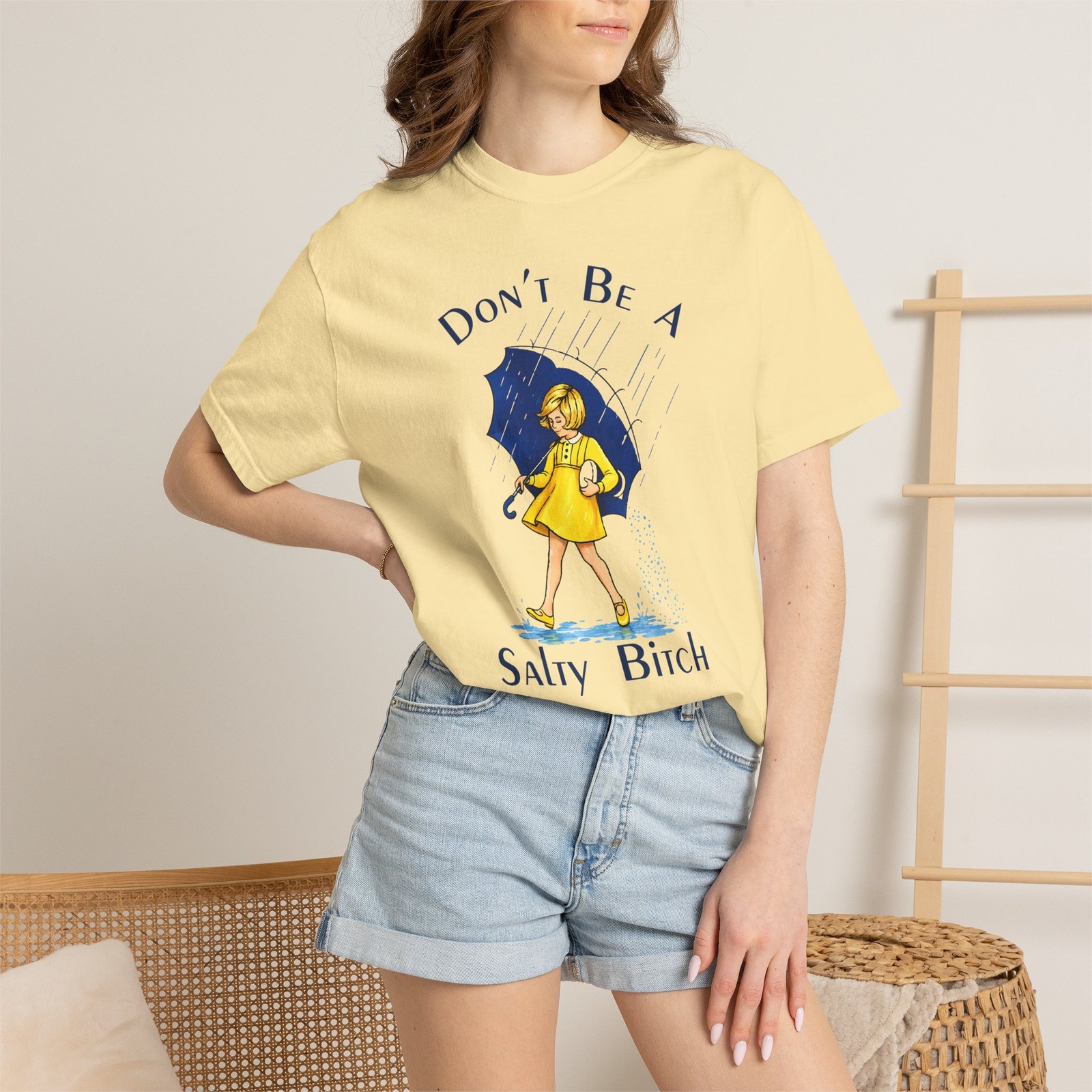 Don&rsquo;t Be a Salty Bitch Comfort Colors® T-Shirt Sarcastic Unisex Adult Tee (4256)
