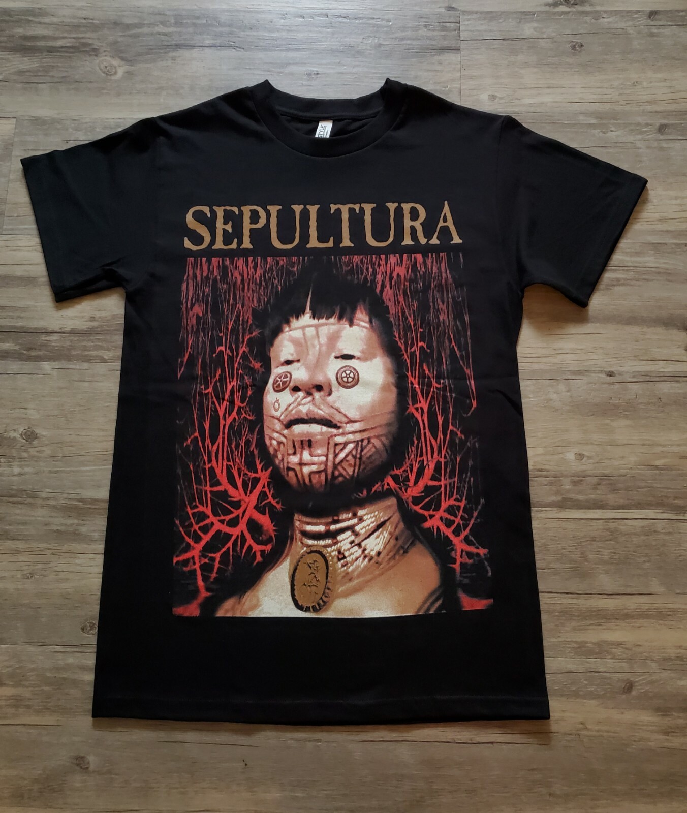 NEW SEPULTURA ROOTS T SHIRT