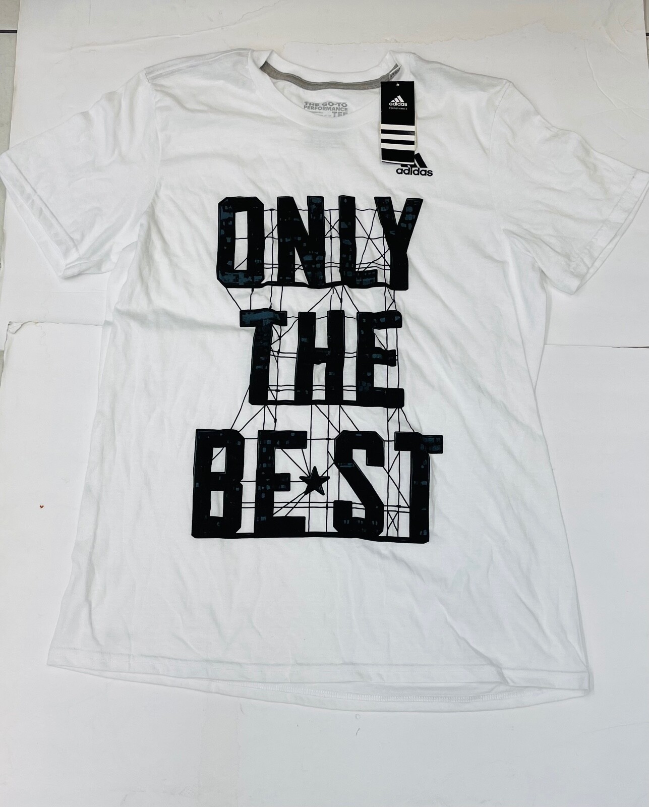 Mens Adidas The Go To Performance Tee t-Shirt-Size large NWT « only the best »