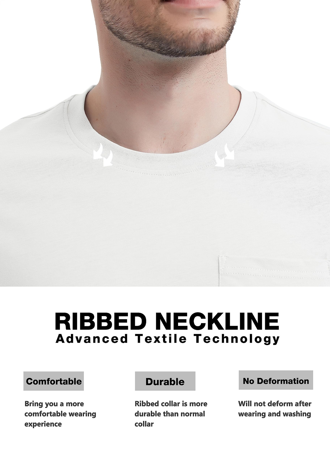 Men&rsquo;s Active T-Shirts Quick Dry Short Sleeve Cotton Sportswear Breathable Tee
