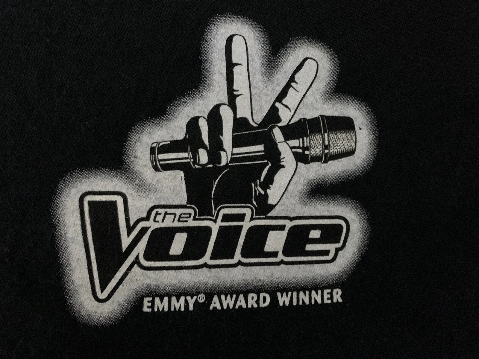 The Voice TV Series 2013 Promo T Shirt Large Reunited Adam Levine Shelton Ceelo