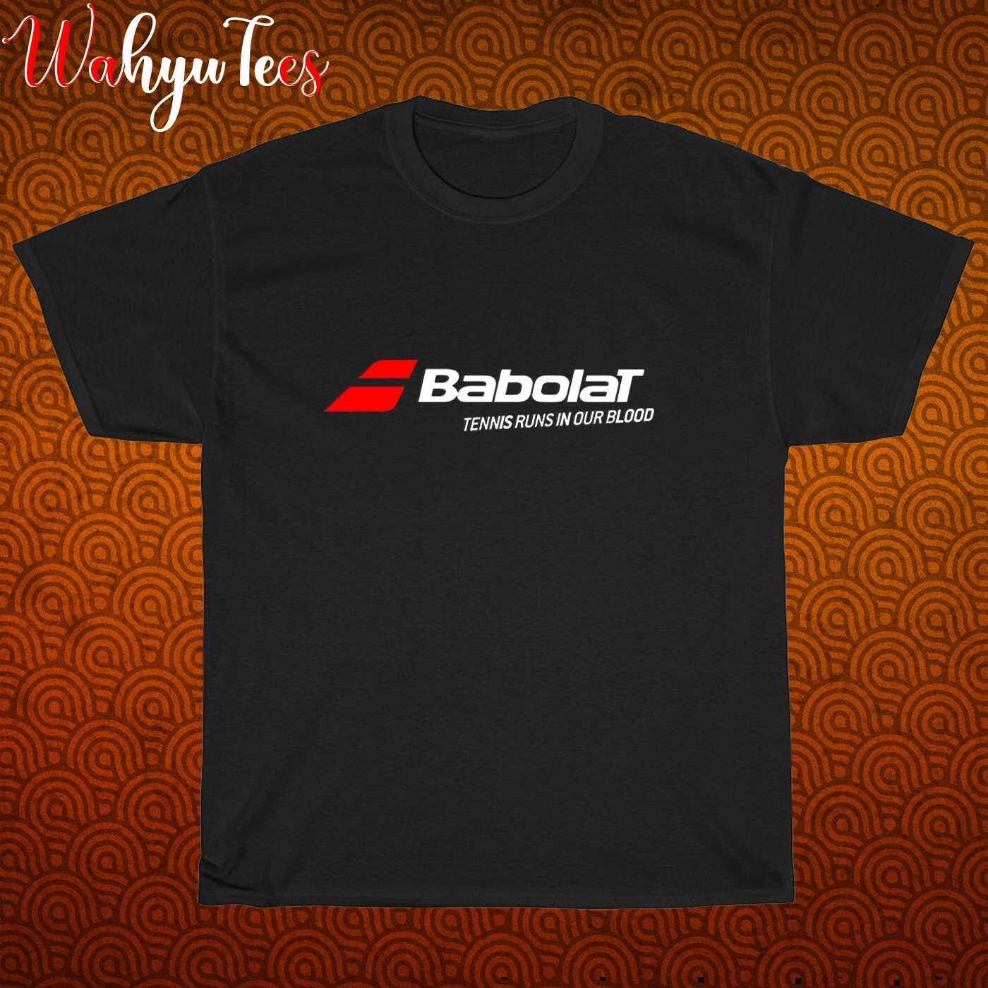 New Babolat Logo Black/Grey/Navy/White Size S-5XL Unisex T-Shirt