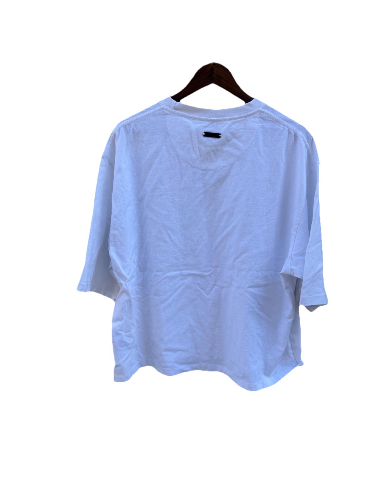 YoungLA #4018 Sample PC Foundation Oversized Tee Shirt White Logo NWT LARGE