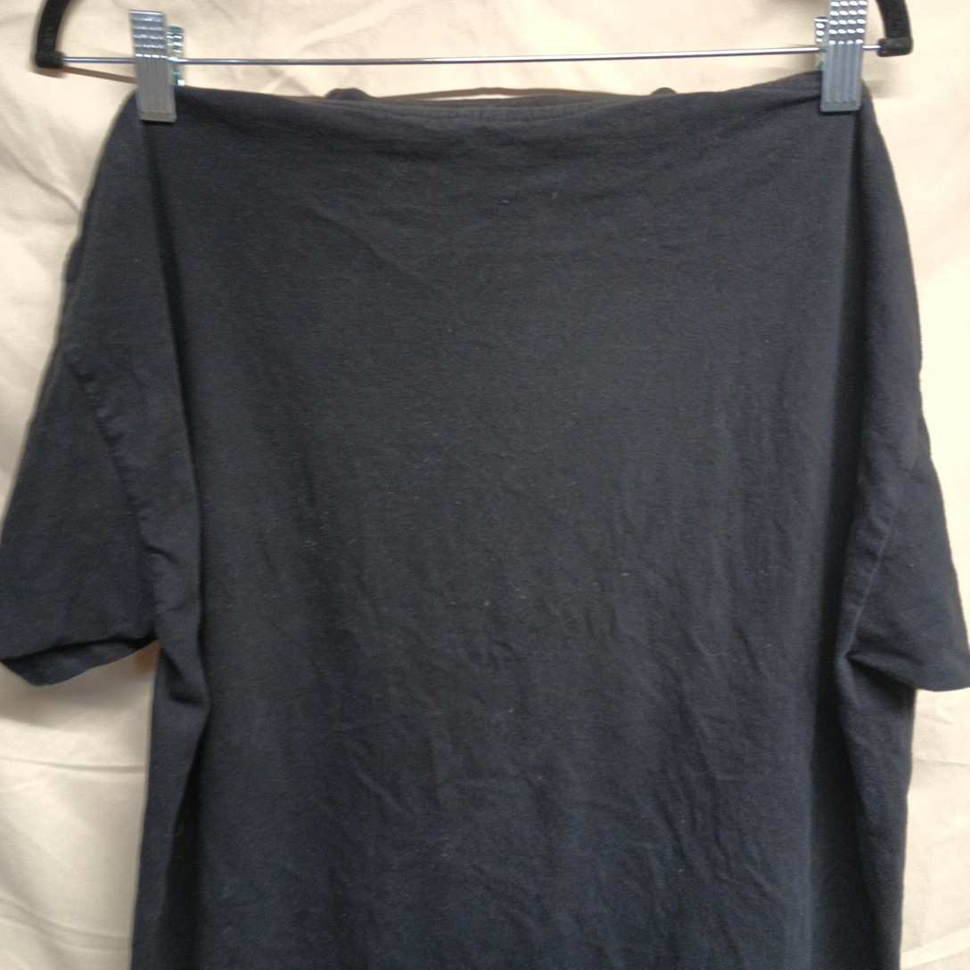 Gemrock Mens Size 2XL Black Short Sleeve 100% Cotton Crew Neck T-Shirt
