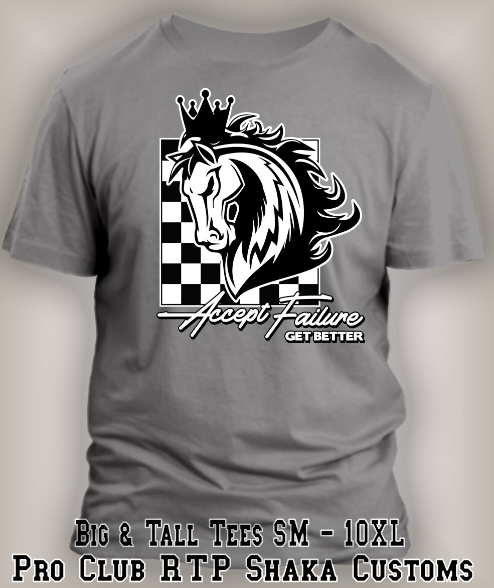 Accept Failure Sneaker Tee Shirt Match J6 Reverse Oreo Pro Club Shaka RTP T