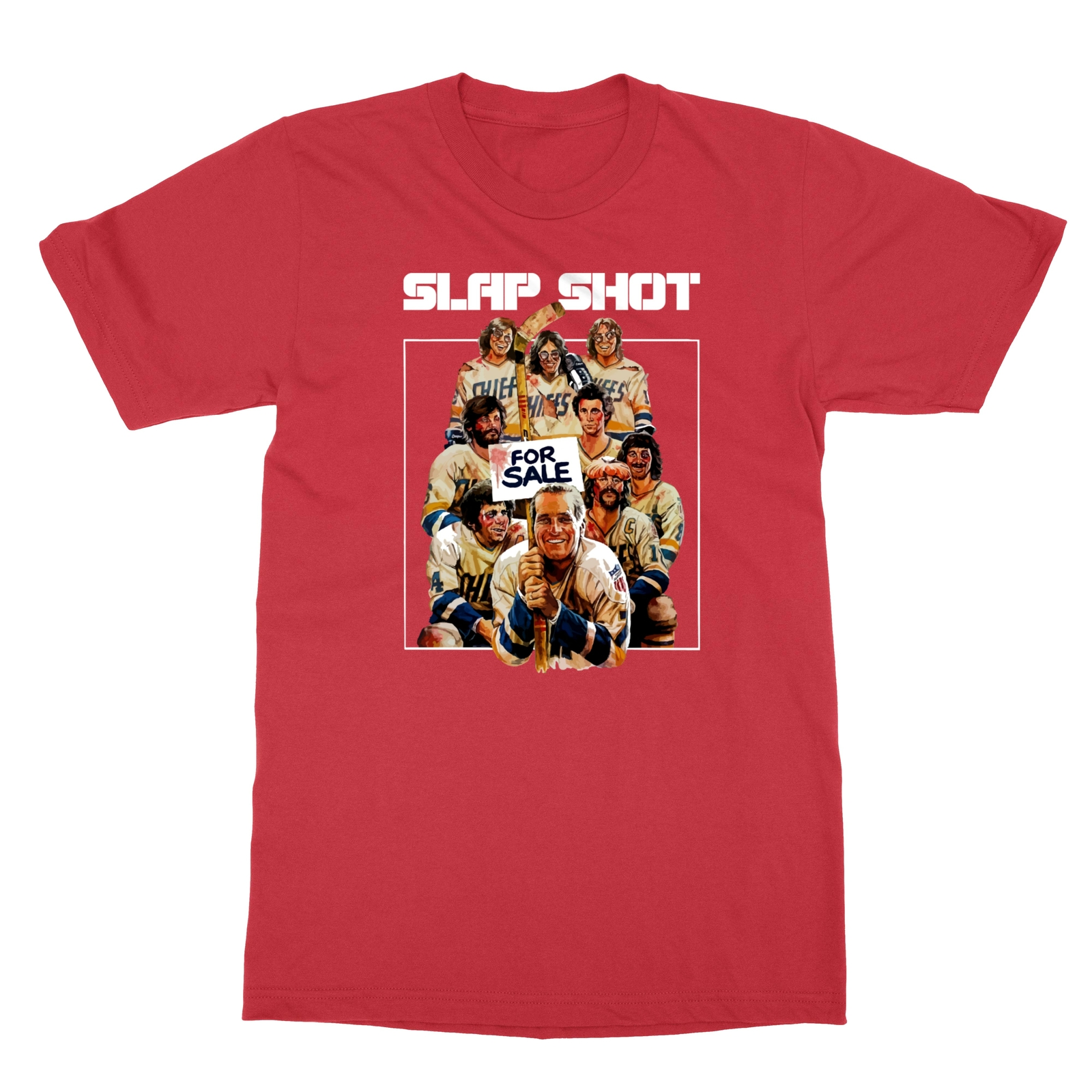 Slap Shot 70s Vintage Movie Ice Hockey Sport Men&rsquo;s T-Shirt