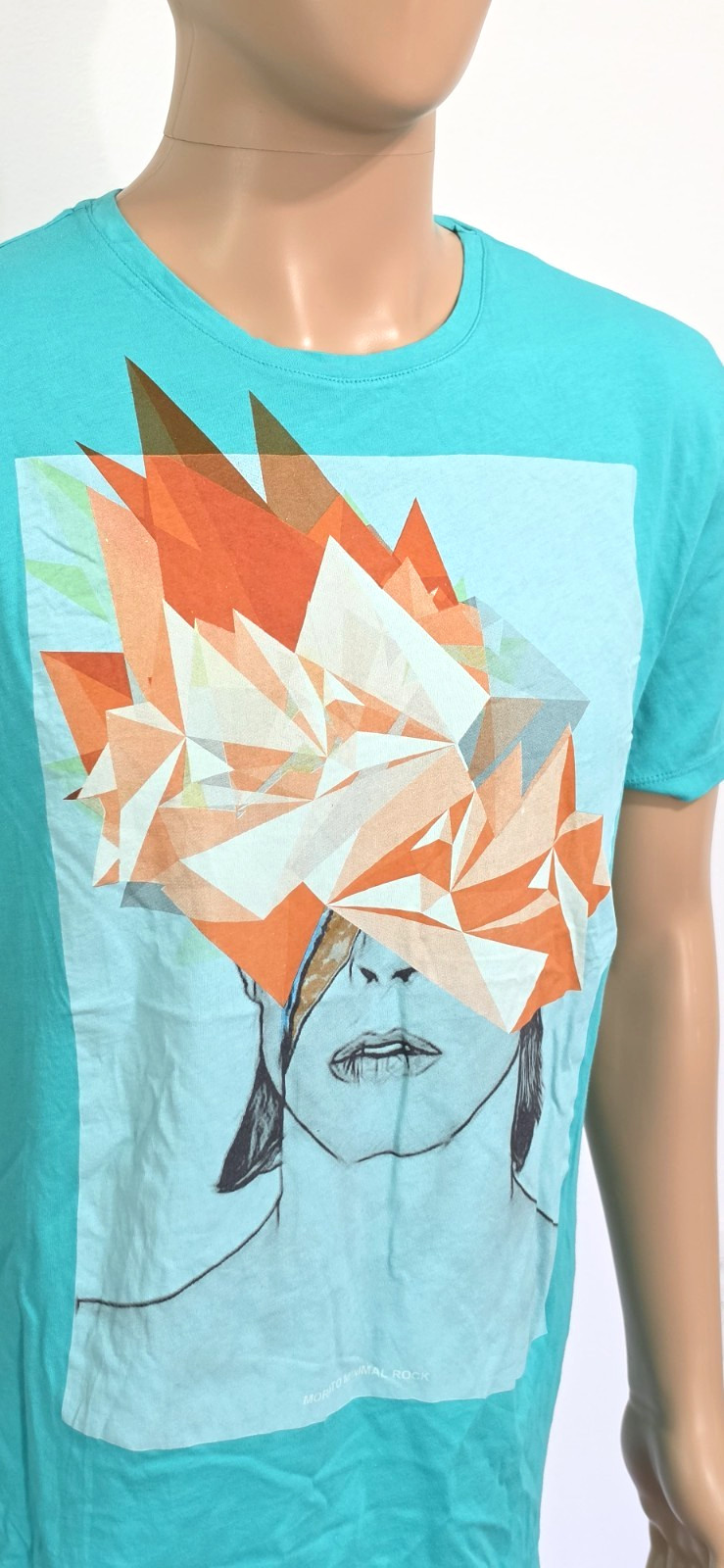 Antony Morato Unisex Minimal Rock David Bowie Cotton T Shirt X-Large/Extra-Slim