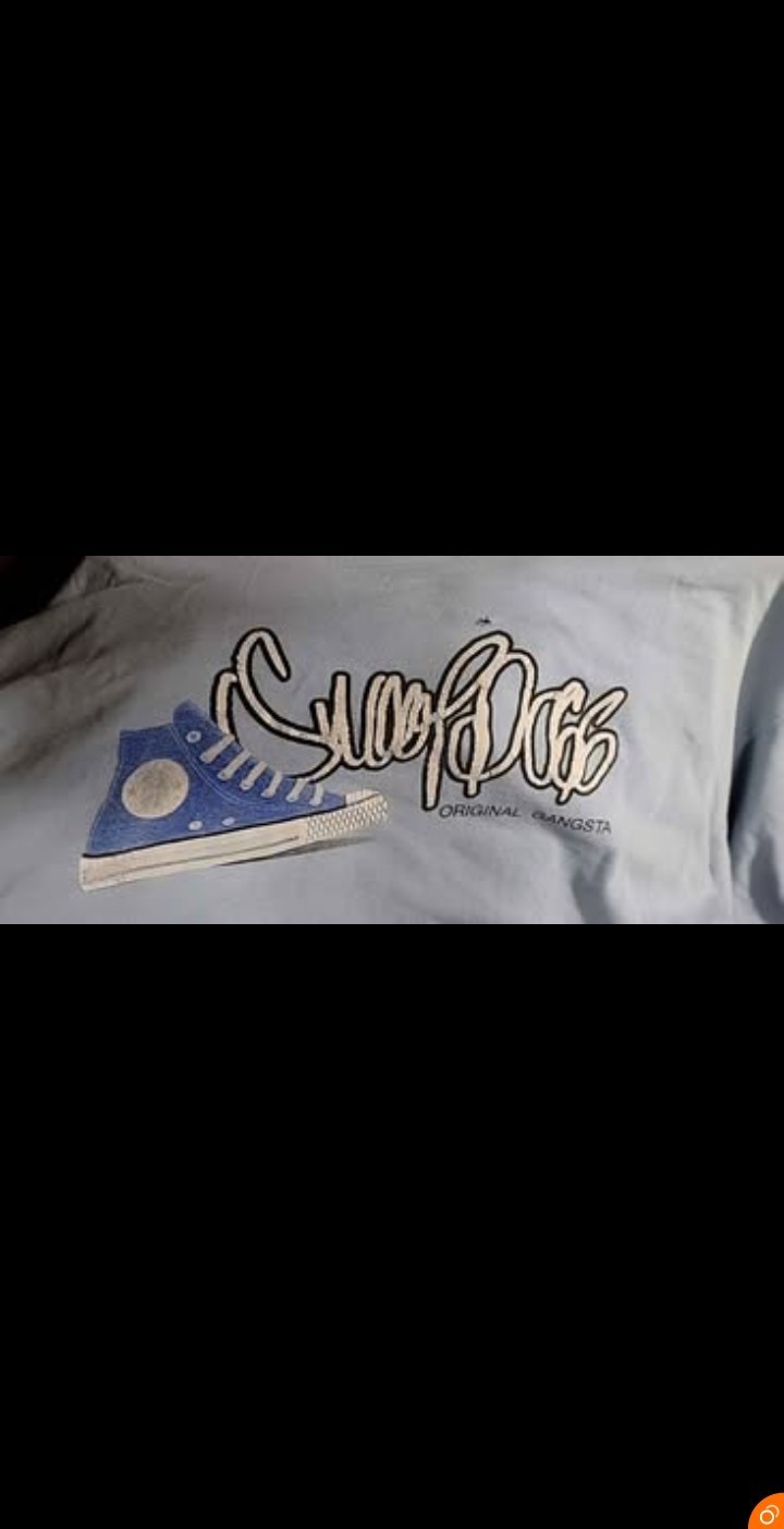Vintage Snoop Dogg Clothing Co SDC T-Shirt Baby Blue Y2K Original Gangster XL