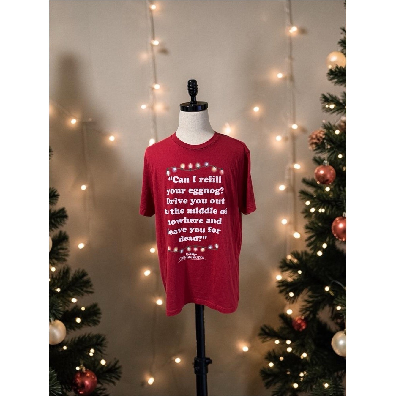 Bella Canvas Christmas Vacation Quote T-Shirt SZ 2XL