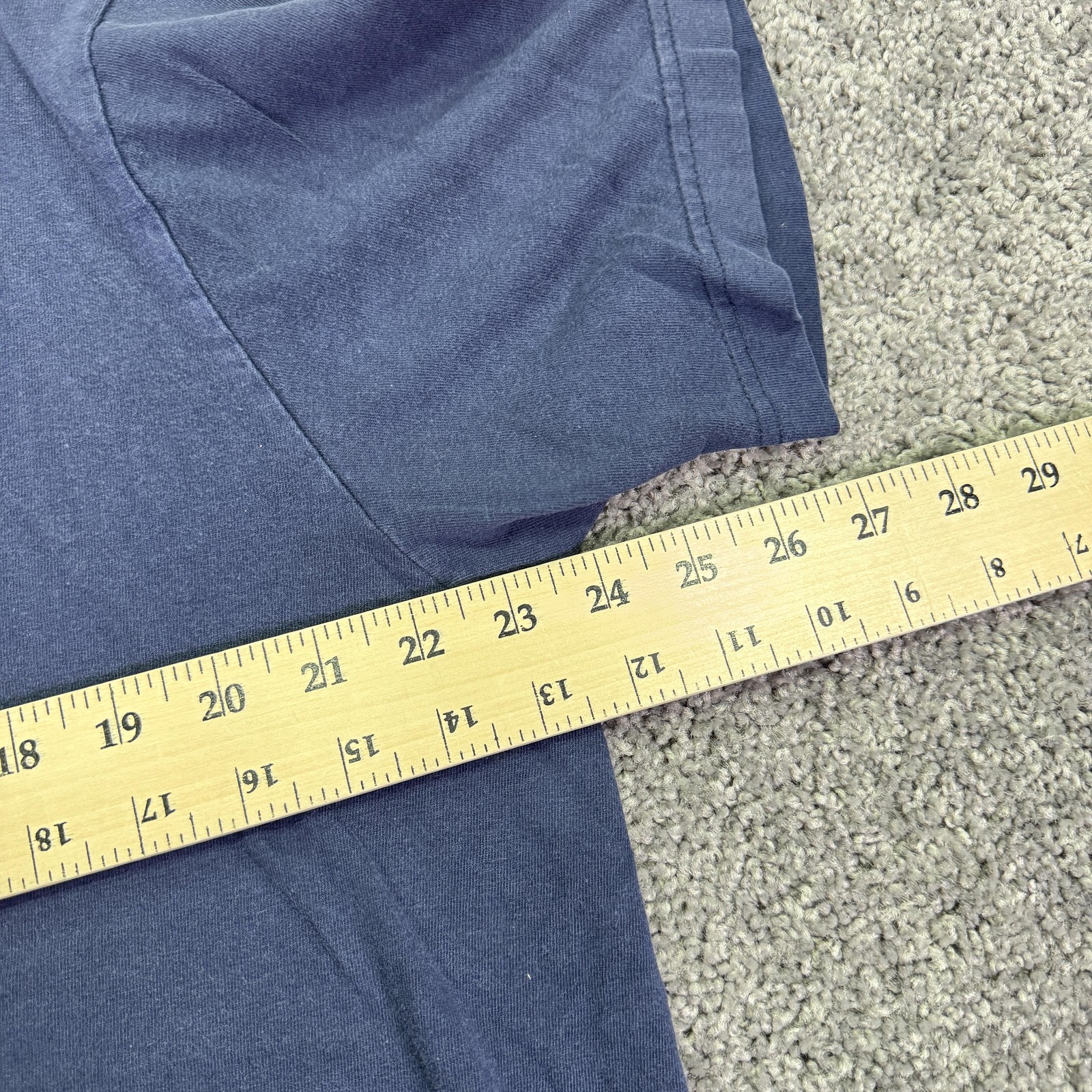 No Boundaries Shirt Mens Large Blue I Hear Voices Graphic Funny Humor Quote Y2K